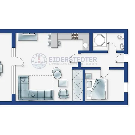 254 Kleine Auszeit Id 139 Apartment Sankt Peter-Ording